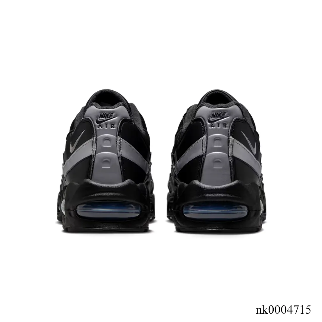 AM 95 Big Bubble Black Metallic Silver Shoes Sneakers - nk0004715 - Image 5