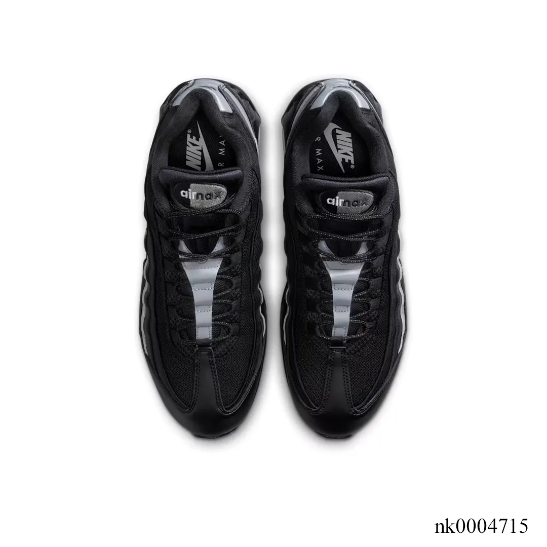 AM 95 Big Bubble Black Metallic Silver Shoes Sneakers - nk0004715 - Image 4