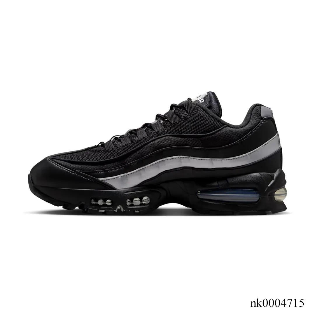 AM 95 Big Bubble Black Metallic Silver Shoes Sneakers - nk0004715 - Image 2