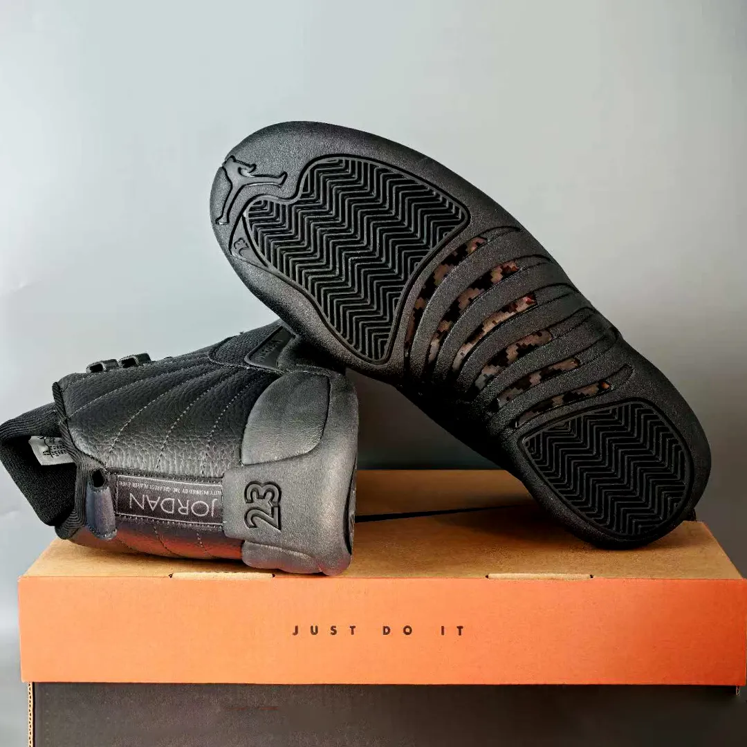 AJ 12 Black Cat Shoes Sneakers – nk0004729 - Image 8