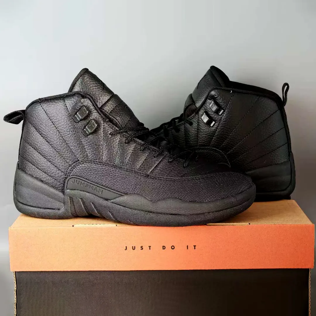 AJ 12 Black Cat Shoes Sneakers – nk0004729 - Image 6