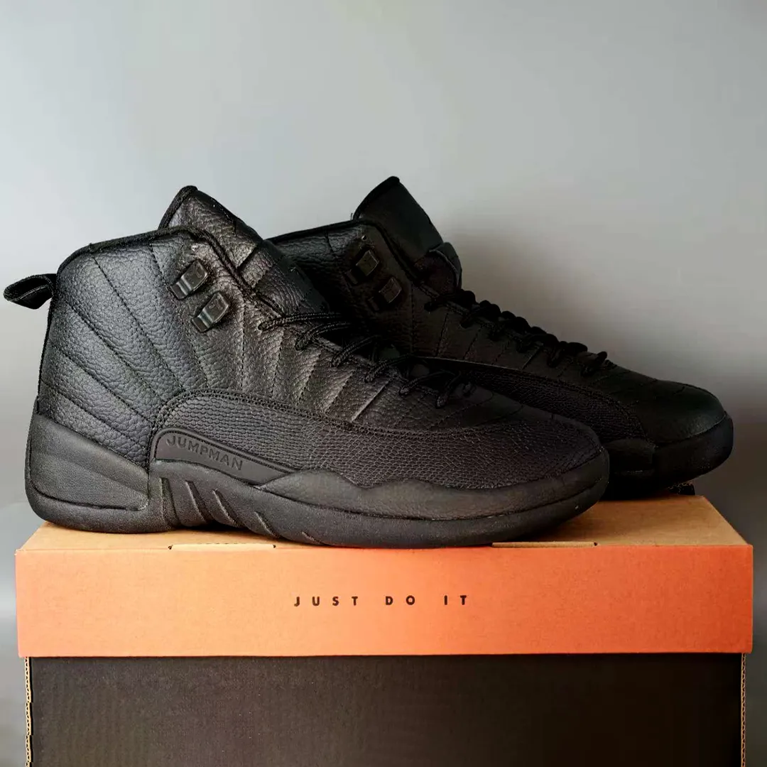 AJ 12 Black Cat Shoes Sneakers – nk0004729 - Image 5