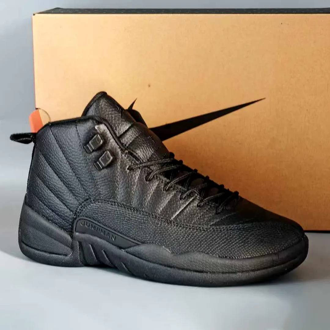 AJ 12 Black Cat Shoes Sneakers – nk0004729 - Image 3