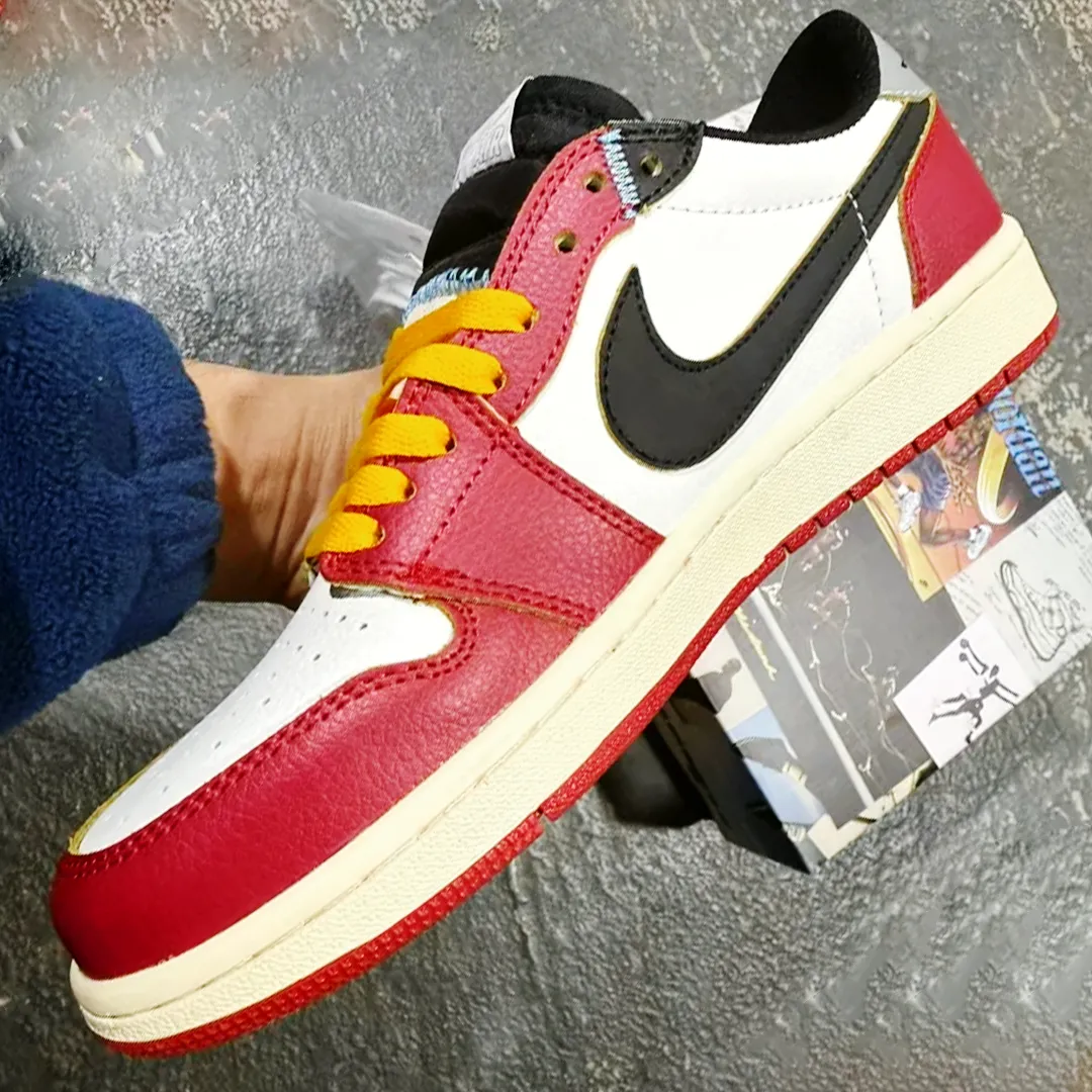 Union LA x AJ 1 Low OG Chicago Shoes Sneakers – nk0004754 - Image 4