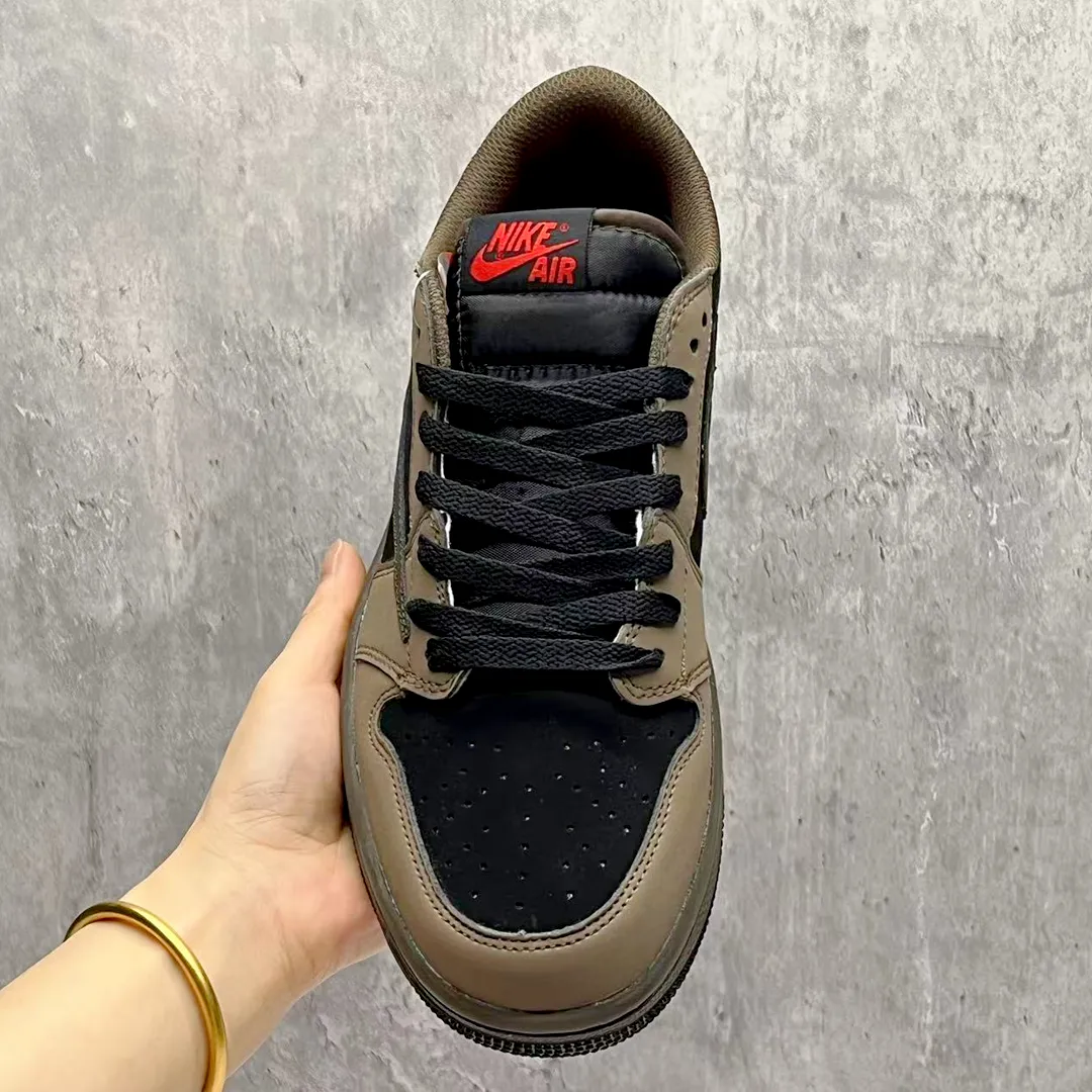 Travis Scott x AJ 1 Low OG Brown Shoes Sneakers – nk0004765 - Image 7