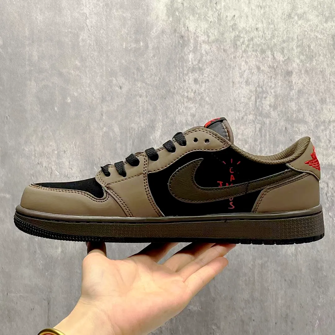 Travis Scott x AJ 1 Low OG Brown Shoes Sneakers – nk0004765 - Image 6