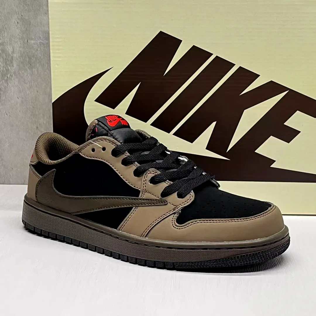 Travis Scott x AJ 1 Low OG Brown Shoes Sneakers – nk0004765 - Image 3