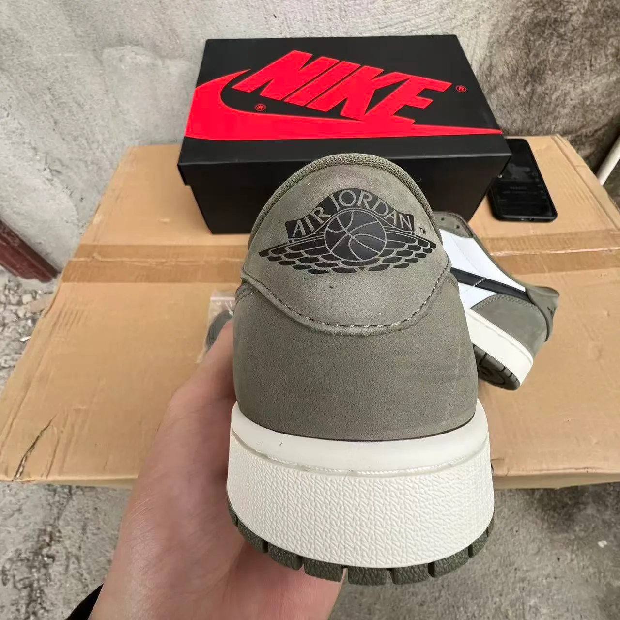 AJ 1 Low OG Medium Olive (2026) Shoes Sneakers – nk0004774 - Image 11