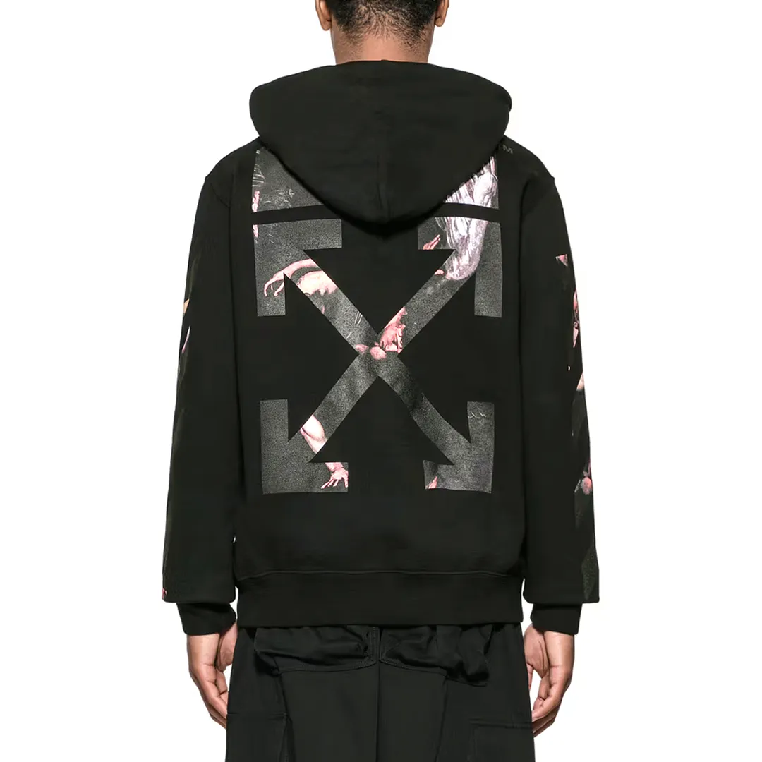 OW Caravaggio Arrows Hoodie in Black - 342 - owf0000342 - Image 3