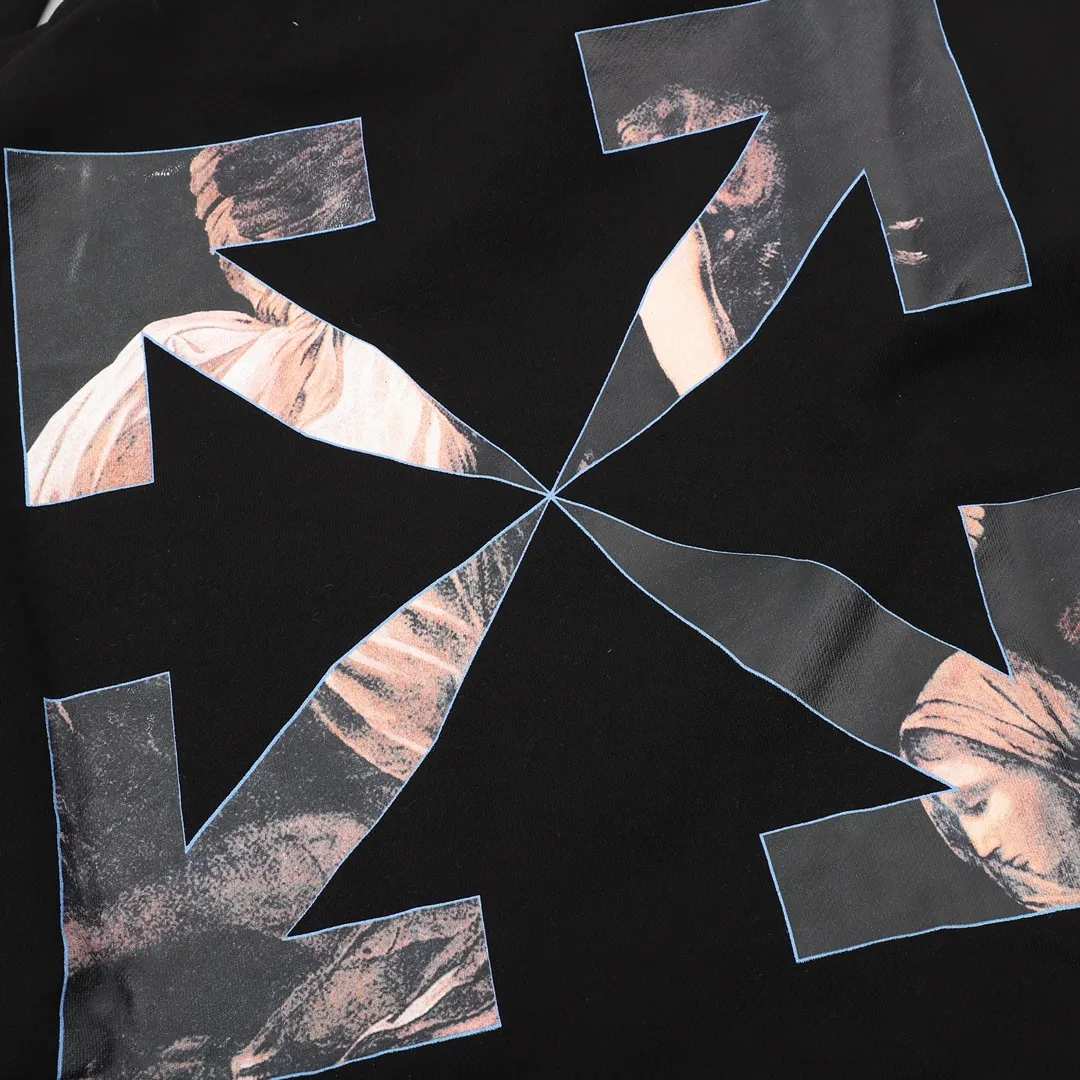 OW Caravaggio Arrows Hoodie in Black - 342 - owf0000342 - Image 8