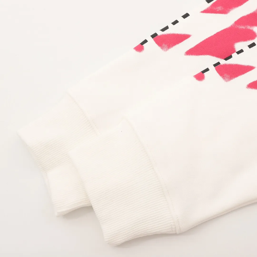 OW Diagonal Stencil Hoodie in White - 346 - owf0000346 - Image 9