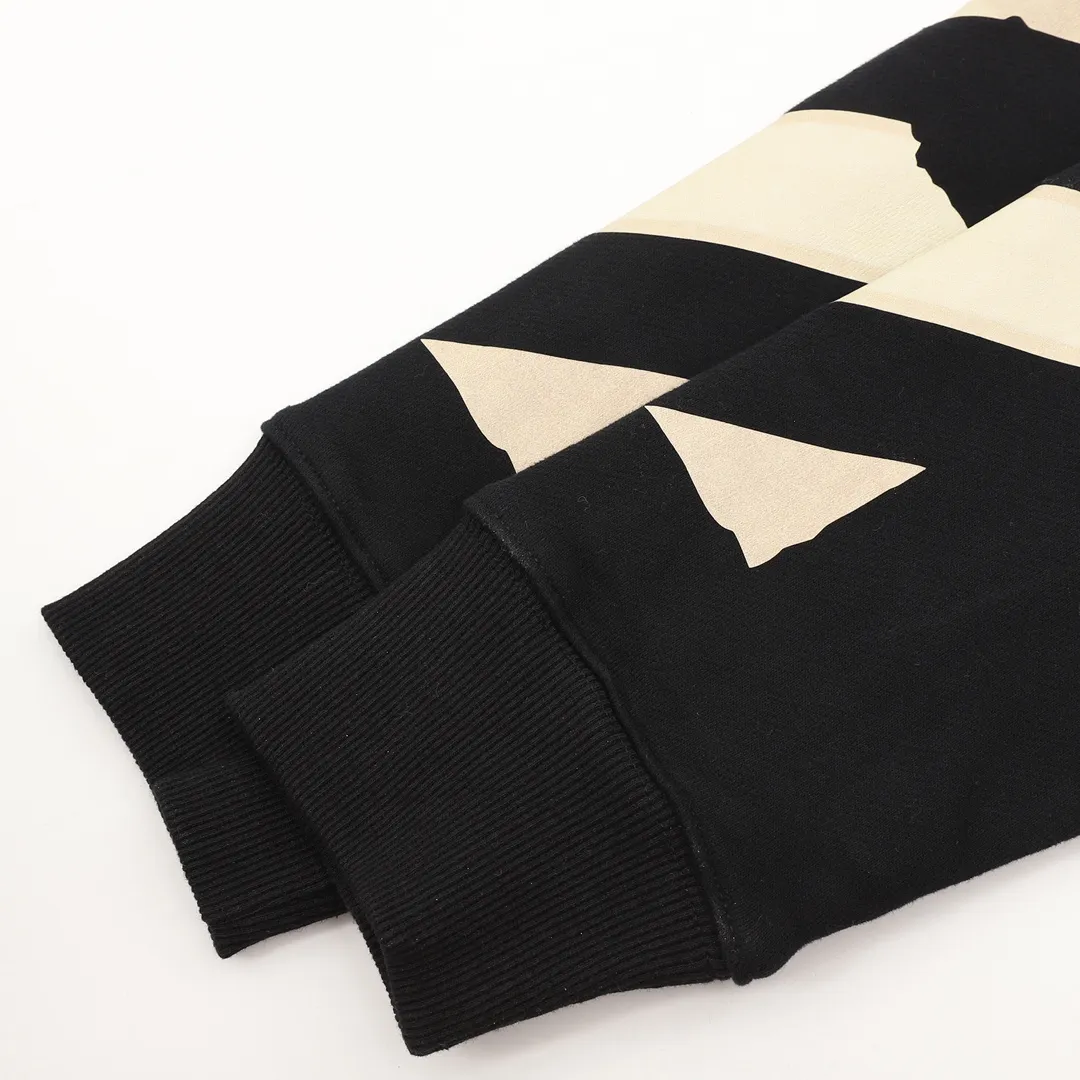 OW Diagonal Tape Arrows Hoodie in Black - 347 - owf0000347 - Image 8