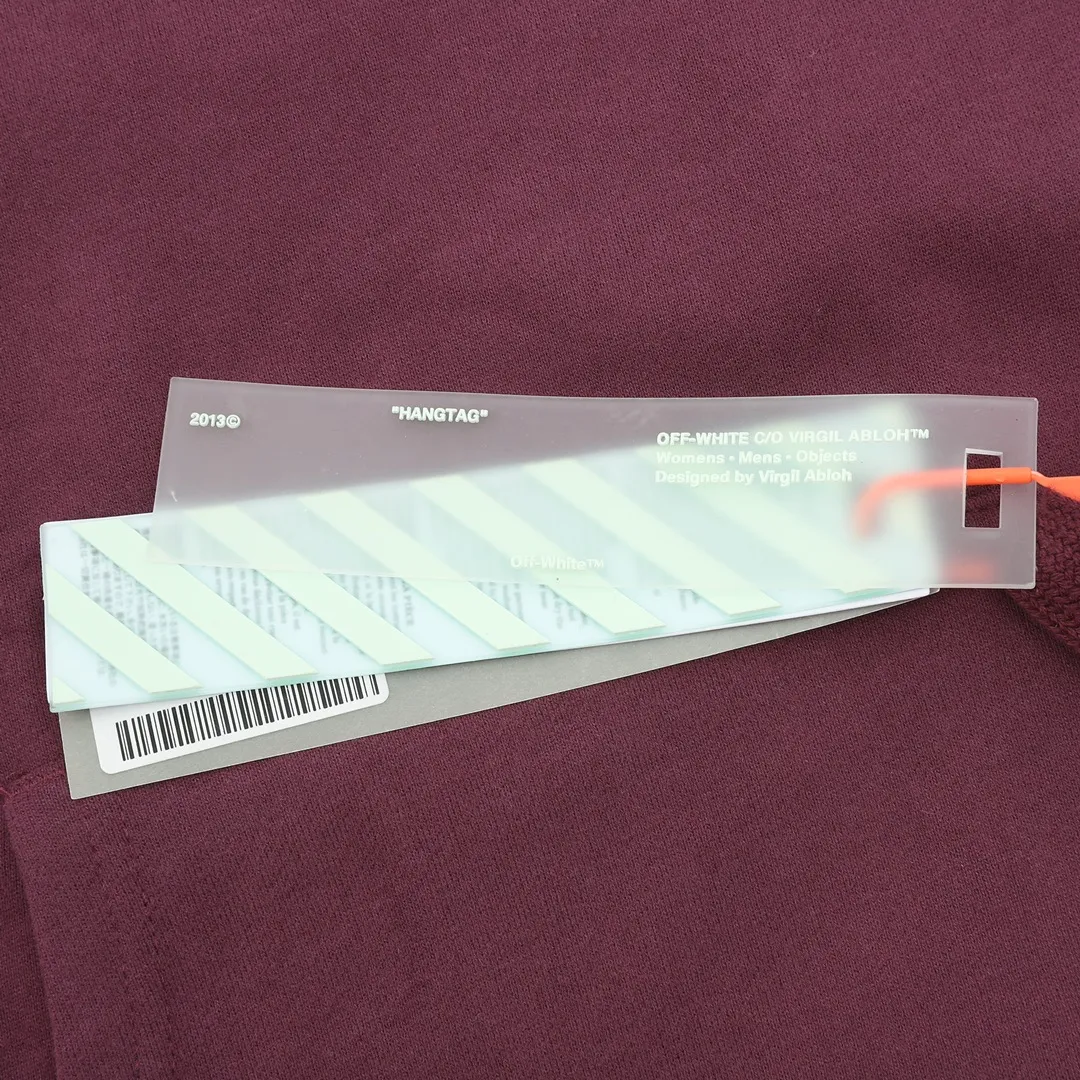 OW Diagonal Tape Arrows Hoodie in Purple - 348 - owf0000348 - Image 7