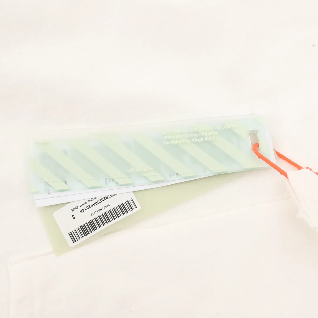 OW Diagonal Tape Arrows Hoodie in White - 349 - owf0000349 - Image 7