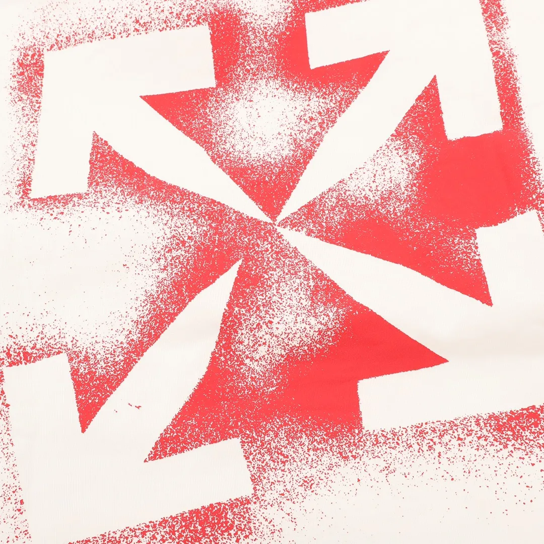 OW Stencil Arrow Hoodie in White - 352 - owf0000352 - Image 5