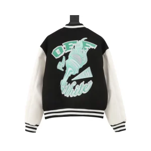 Alternative view of OW NY Liberty Varsity Jacket - 354 - owf0000354