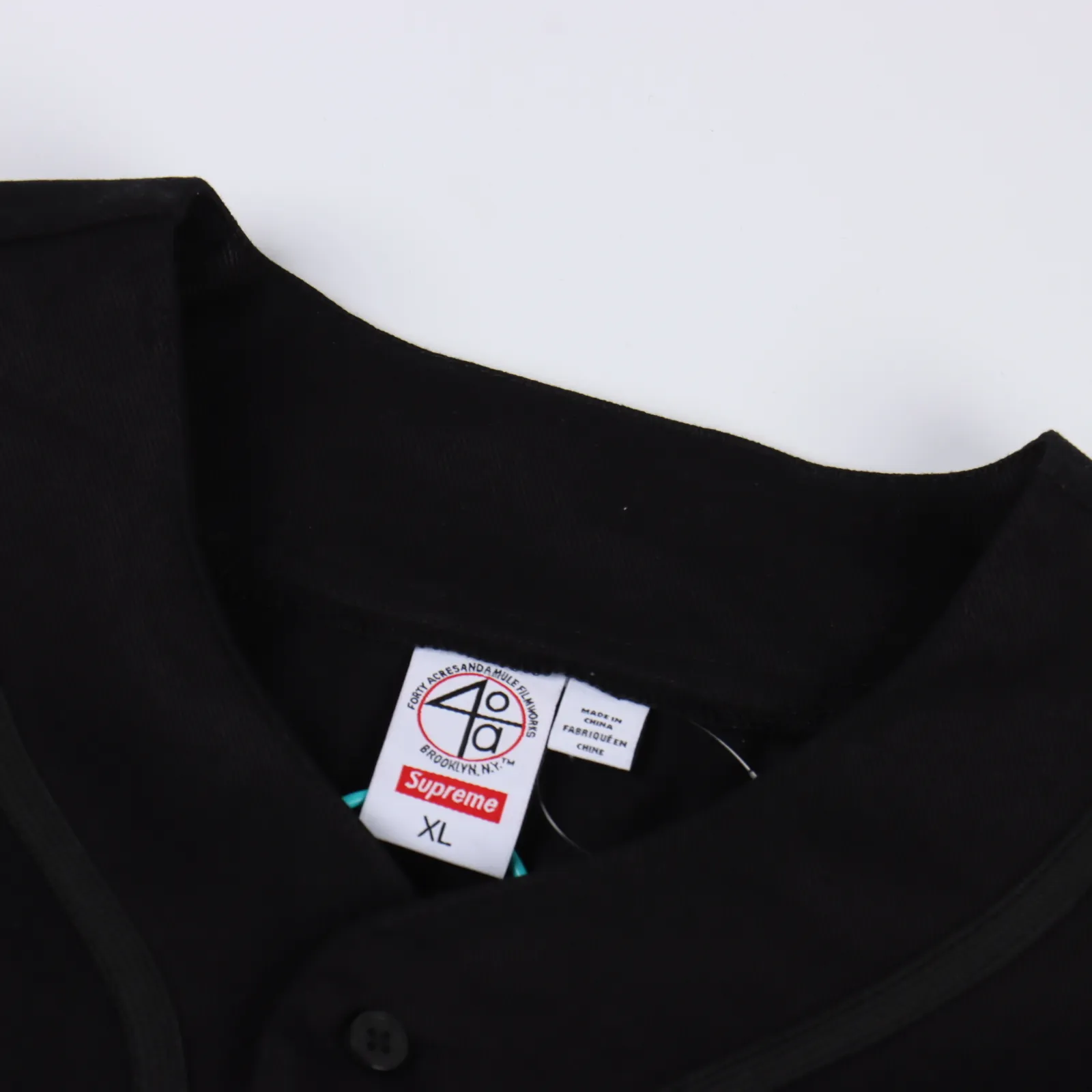 SUP Baseball Patch Jersey T-Shirt in Black - 508 - spm0000508 - Image 3