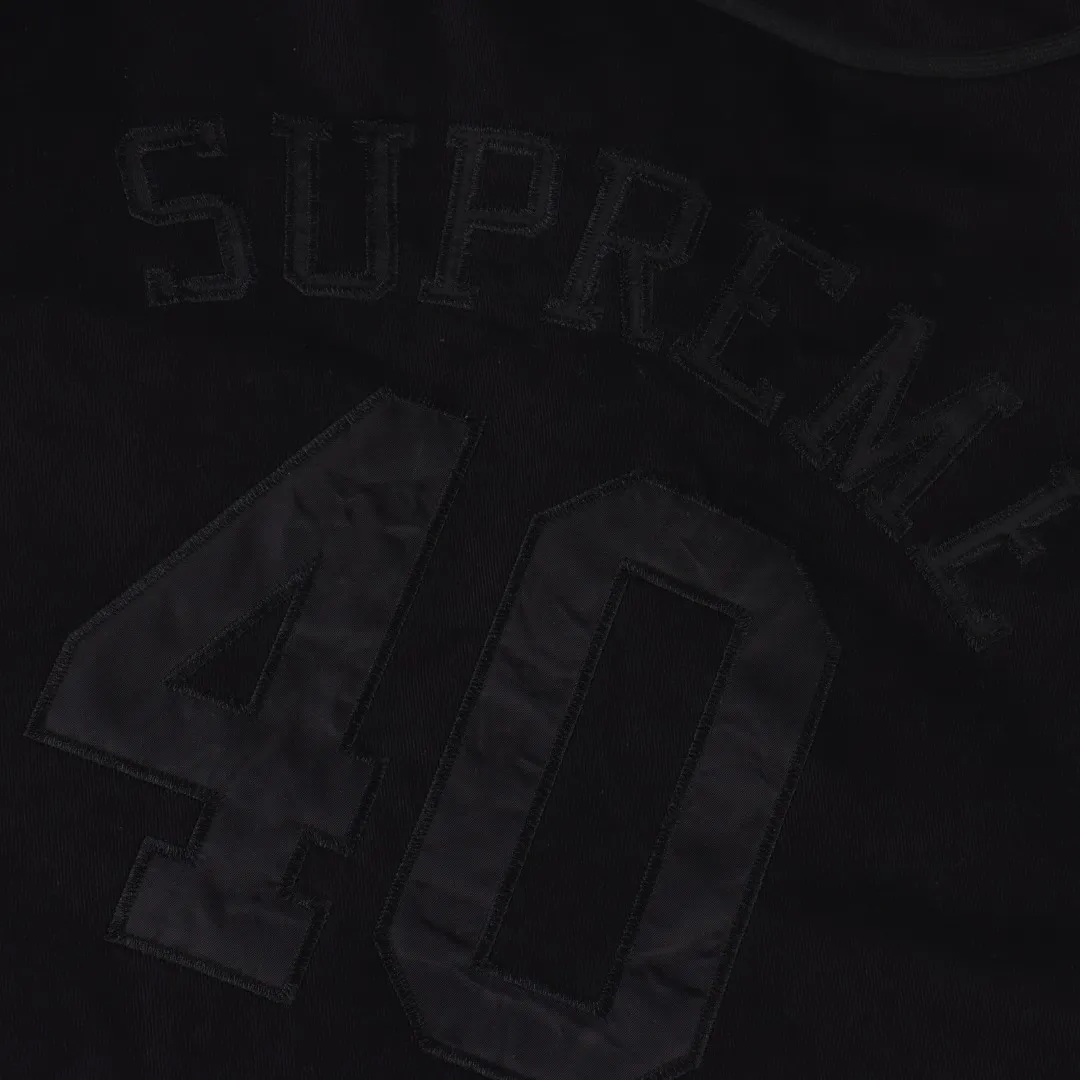 SUP Baseball Patch Jersey T-Shirt in Black - 508 - spm0000508 - Image 7