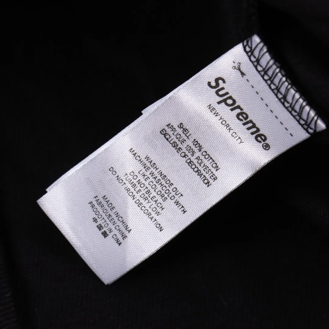 SUP Baseball Patch Jersey T-Shirt in Black - 508 - spm0000508 - Image 9