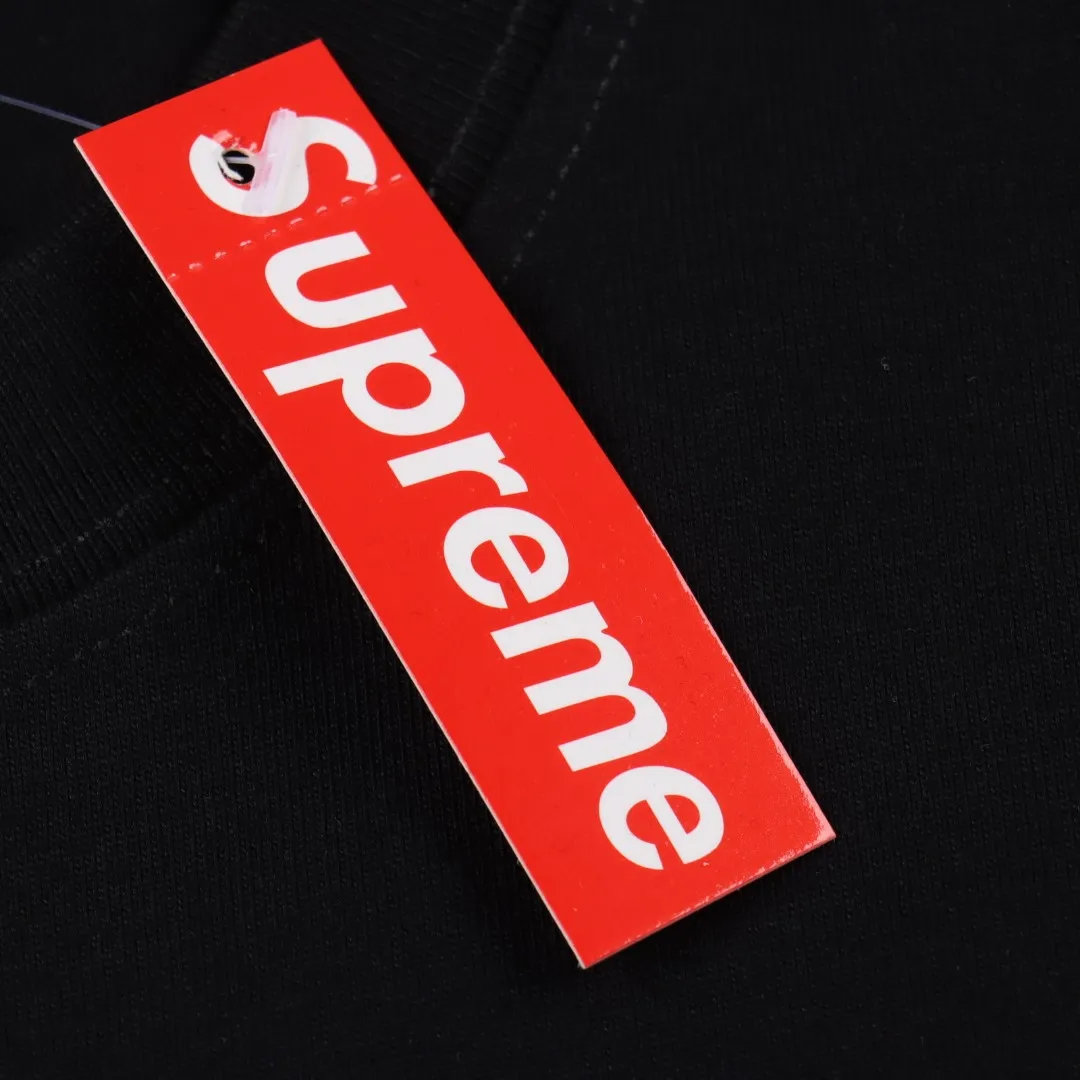 SUP Cross Box Logo T-Shirt in Black - 512 - spm0000512 - Image 8