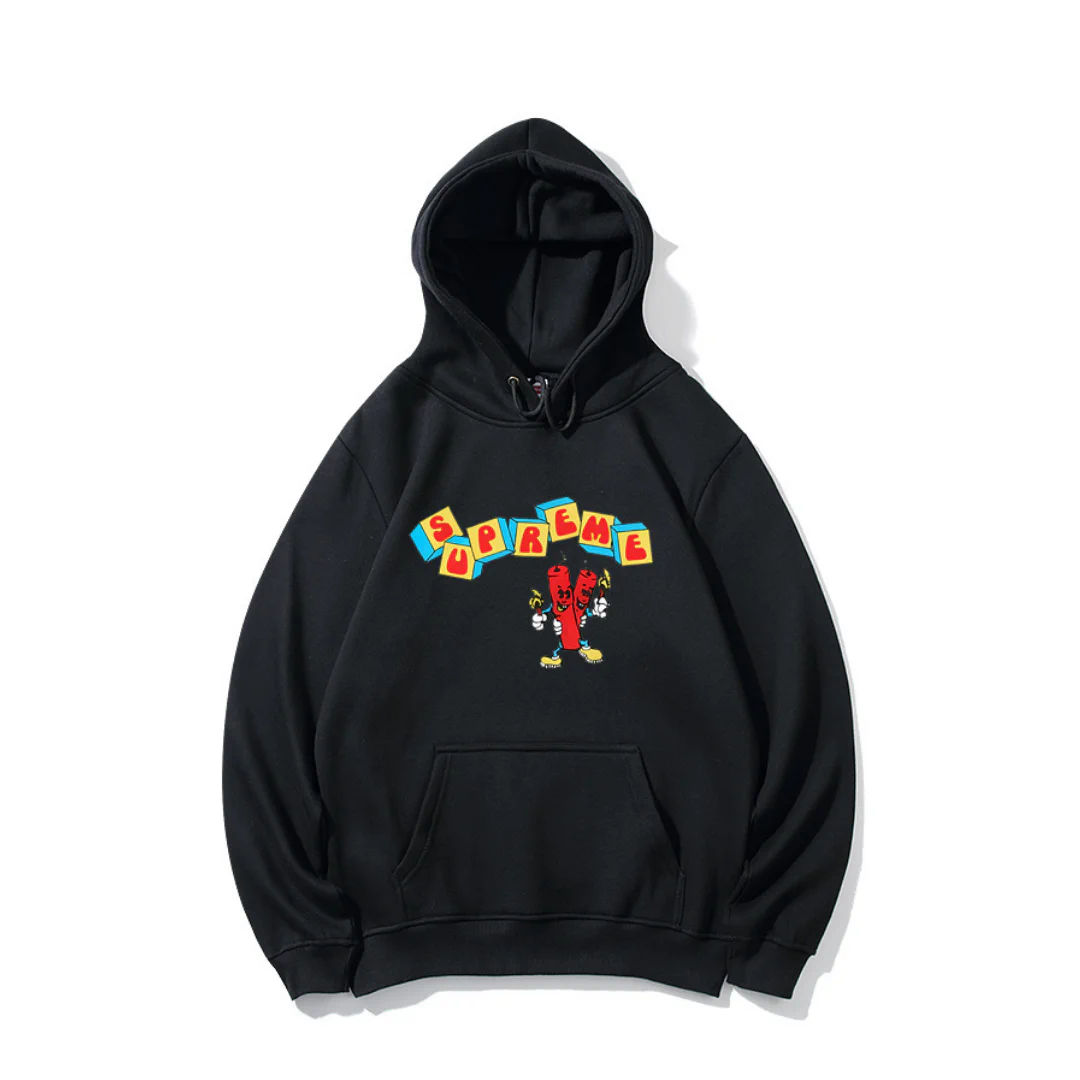SUP Graphic Print Hoodie - SUP0011
