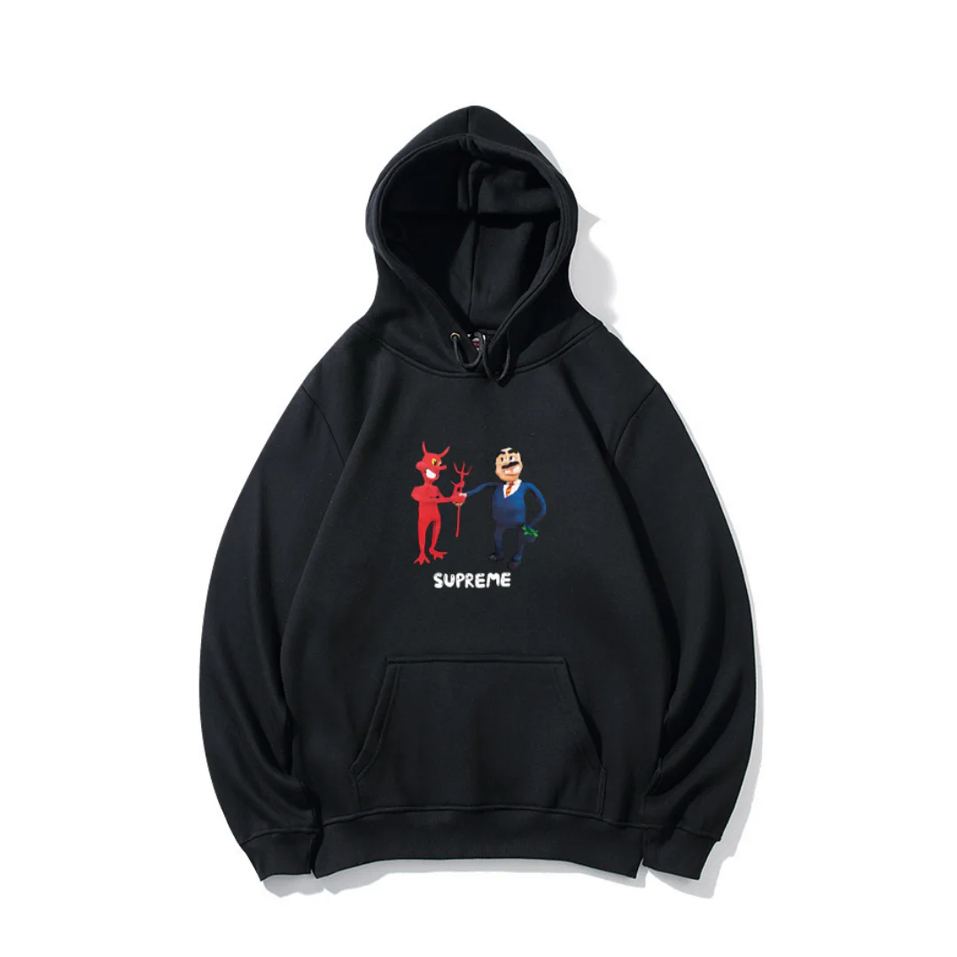 SUP Graphic Print Hoodie - SUP0029