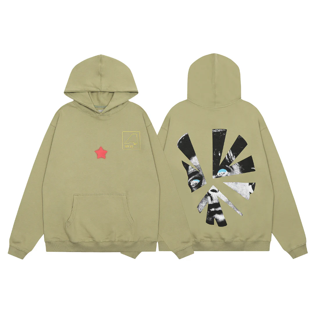 Cactus Jack Graphic Print Hoodie - TS0012 - Image 3