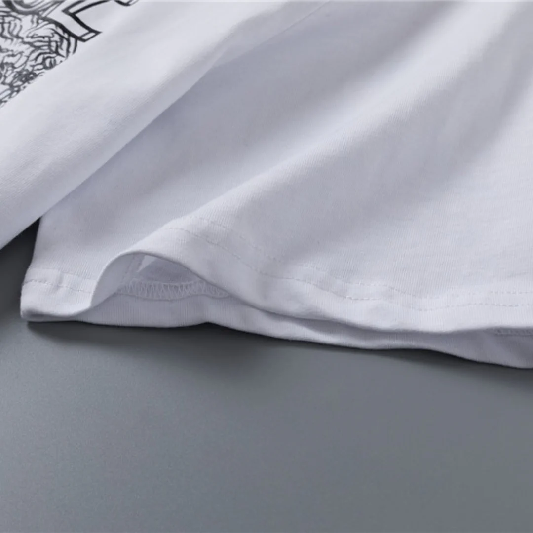 VS Medusa Logo T Shirt in White - vs0000084 - Image 9