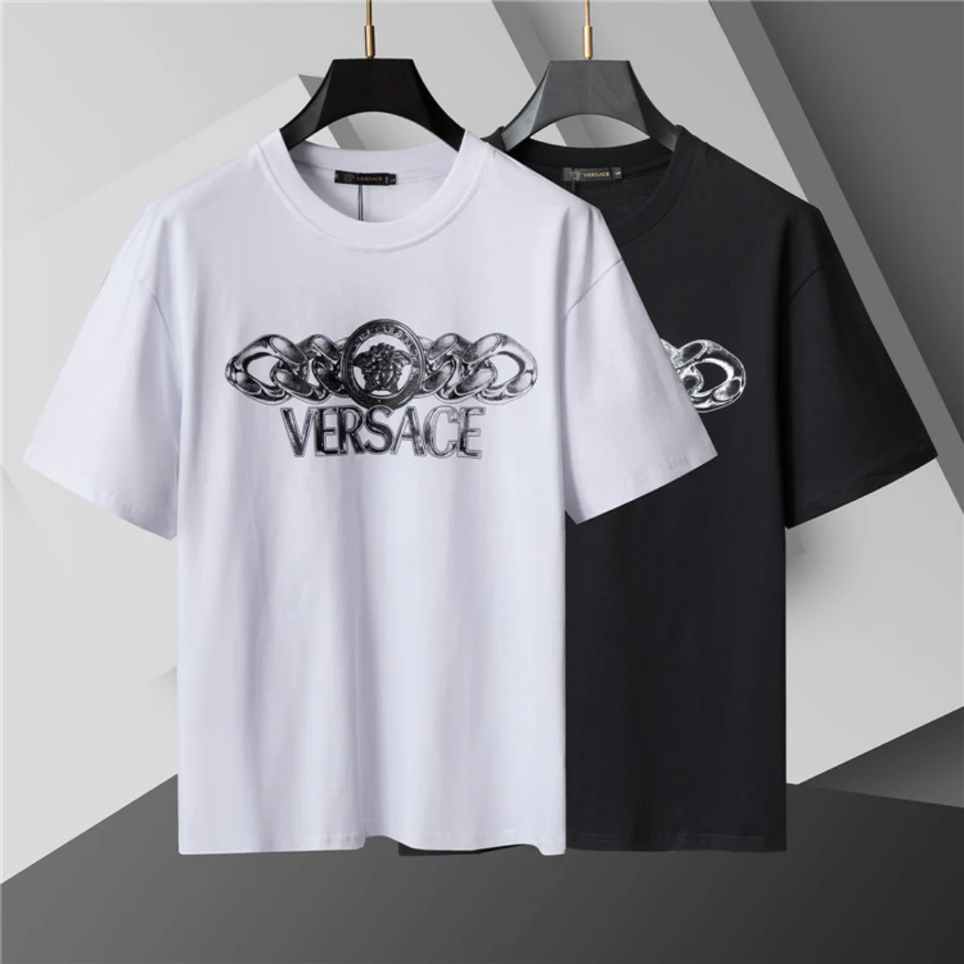 VS Medusa Logo T Shirt in White - vs0000084 - Image 4