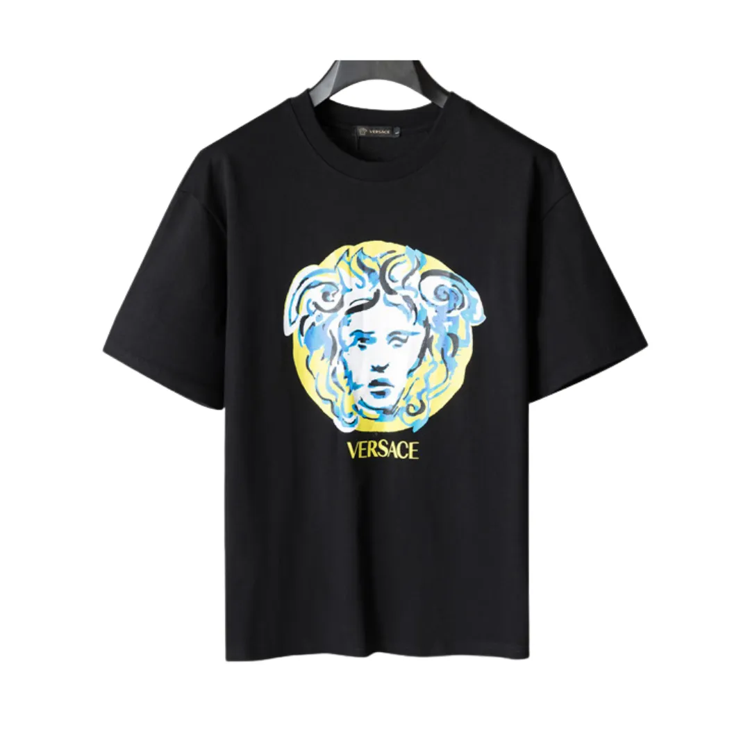 VS Painted Medusa T-Shirt in Black - vs0000089
