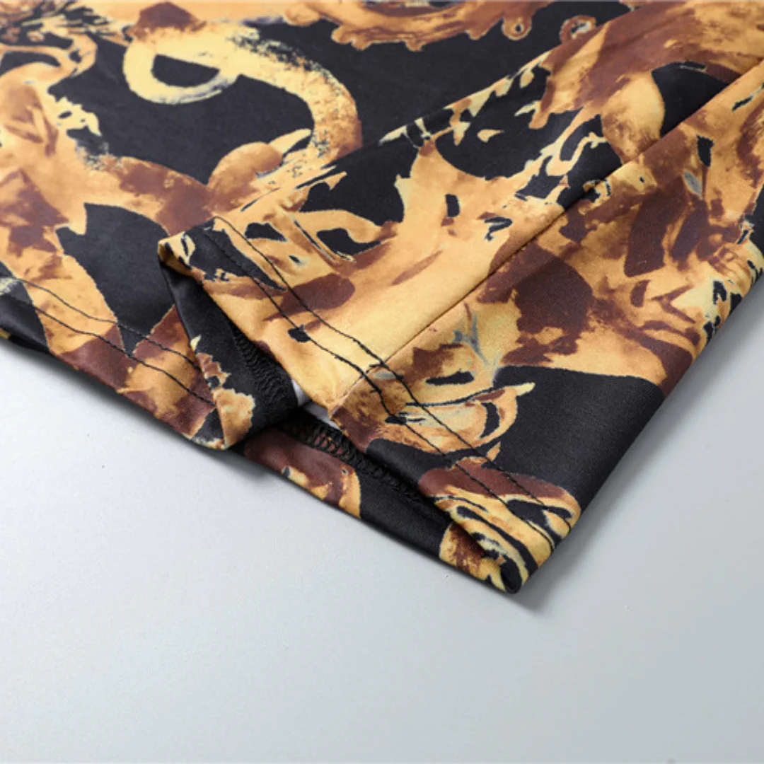 VS Jeans Couture Black With Baroque Logo - vs0000091 - Image 9