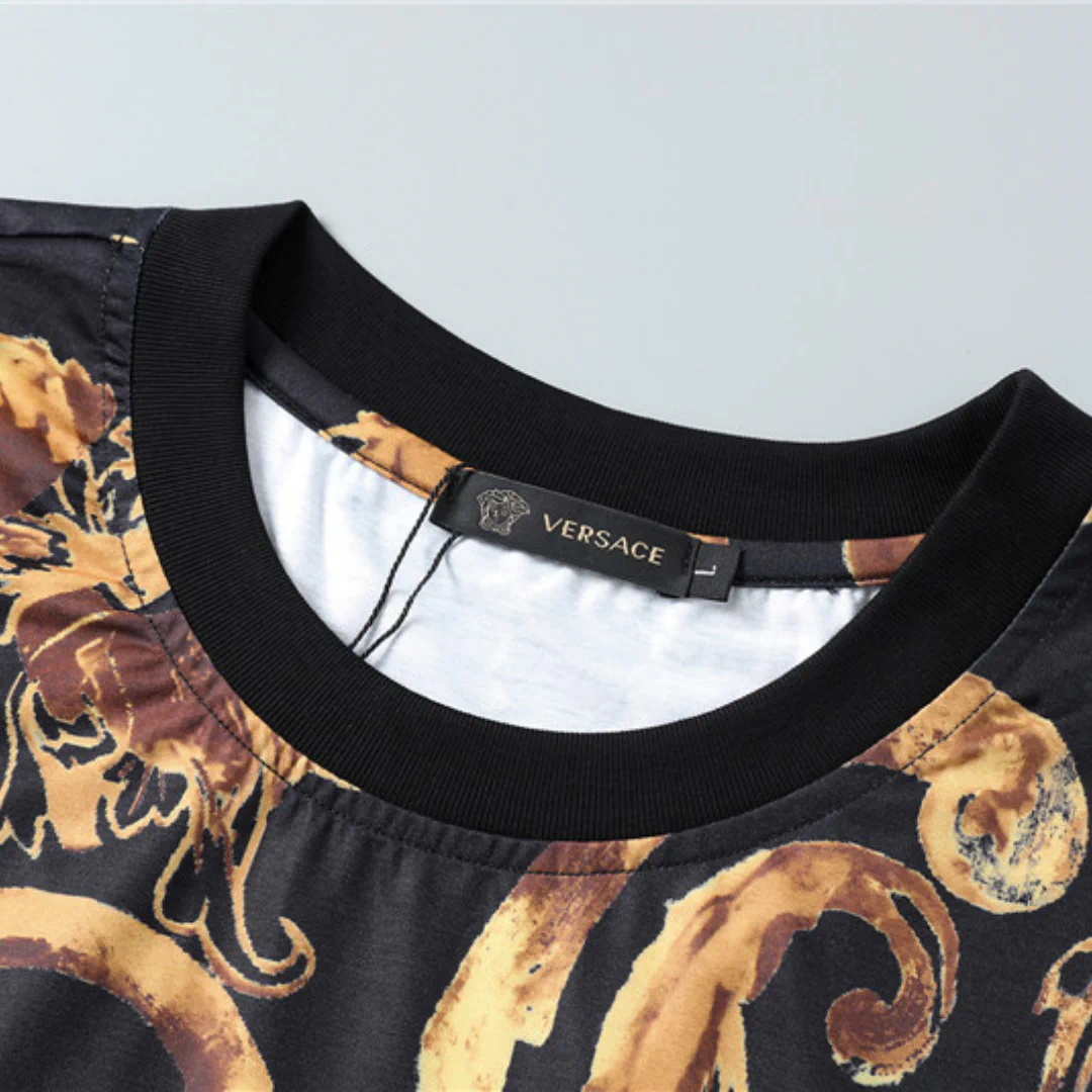 VS Jeans Couture Black With Baroque Logo - vs0000091 - Image 6