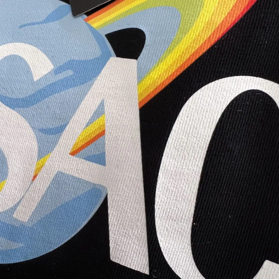 VS Black Logo-Print Cotton T-Shirt - VS0007 - Image 9