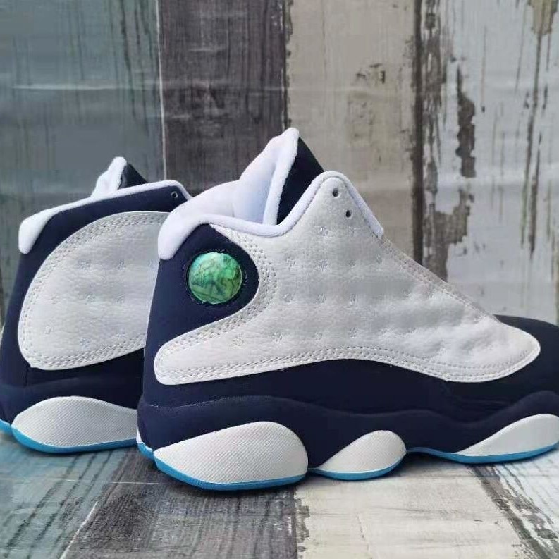 AJ 13 Retro White Obsidian Powder Blue Shoes Sneakers - nk0001386 - Image 8