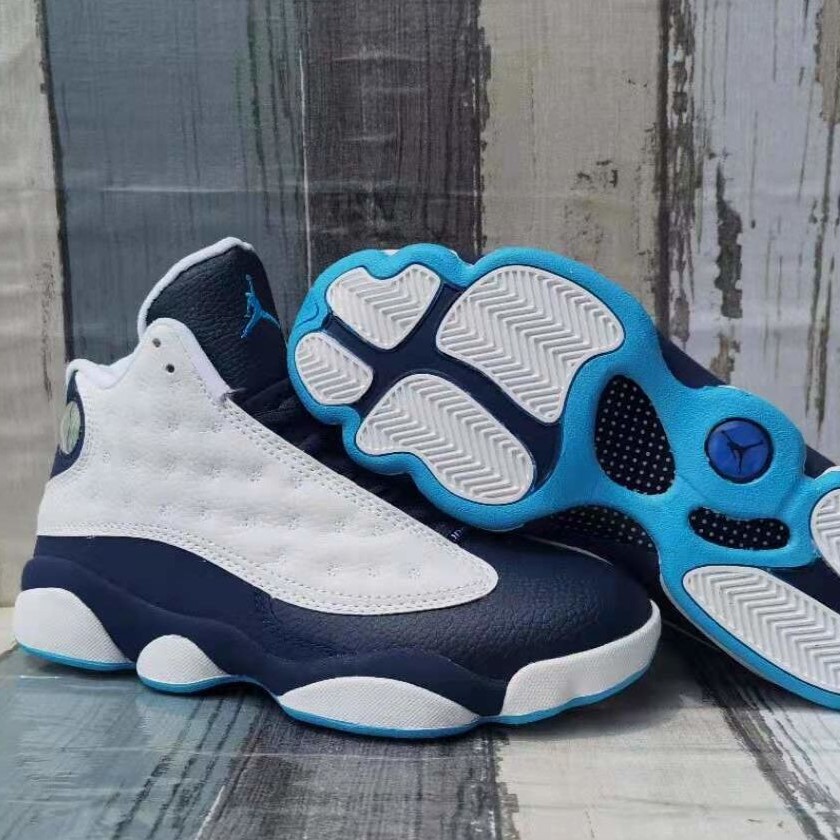 AJ 13 Retro White Obsidian Powder Blue Shoes Sneakers - nk0001386 - Image 6