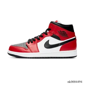 Alternative view of AJ 1 Mid Chicago Toe Shoes Sneakers – nk0004494