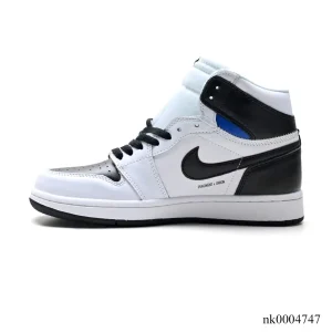 Alternative view of Fragment x Union LA x AJ 1 High OG Black White Shoes Sneakers – nk0004747