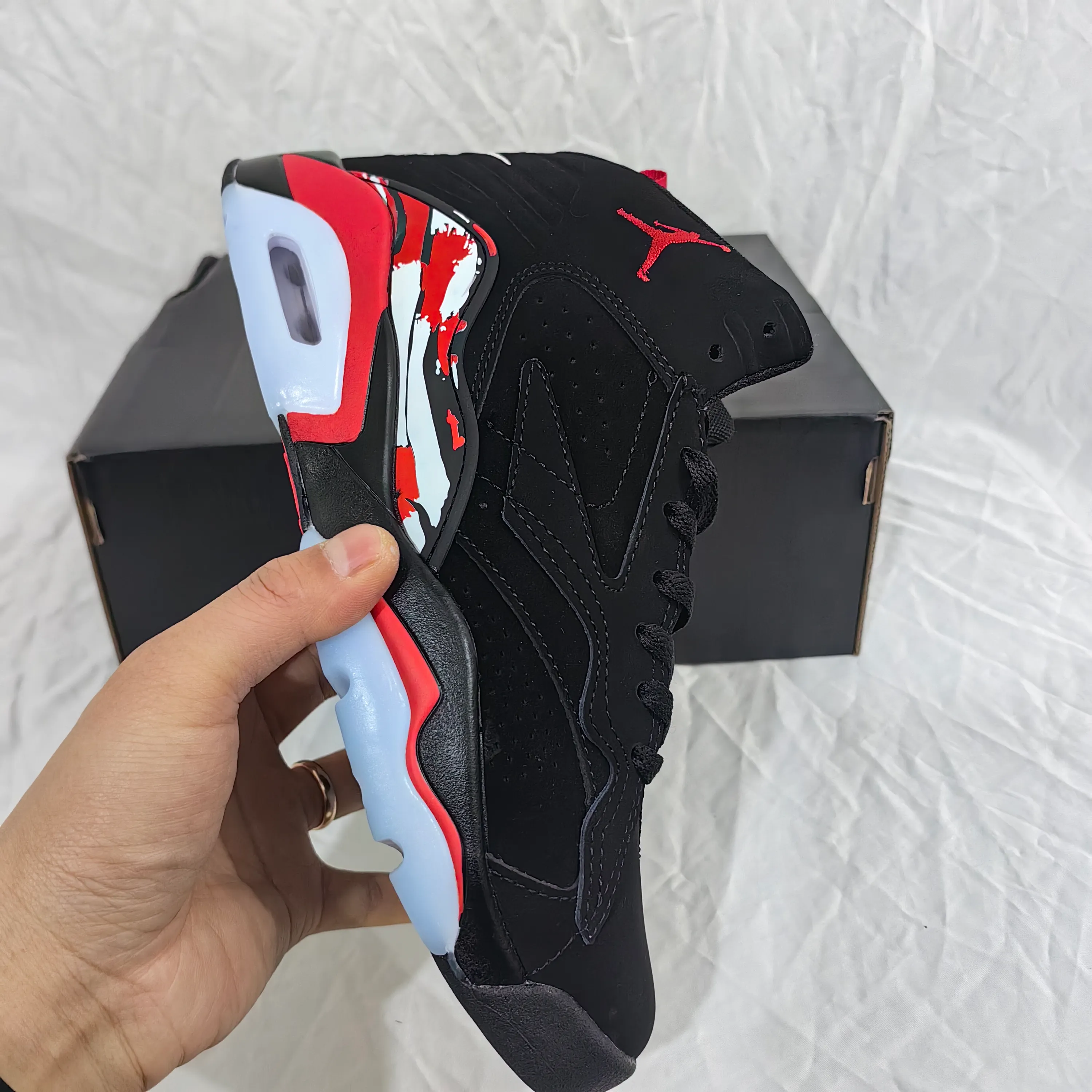 AJ MVP 678 ‘Bred’ Shoes Sneakers - nk0004851 - Image 13