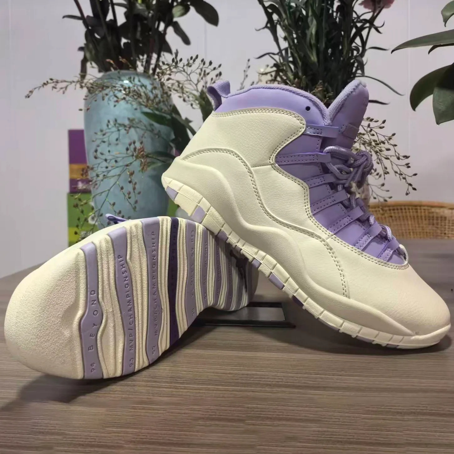 AJ 10 Retro Hydrangeas Shoes Sneakers - nk0004950 - Image 7